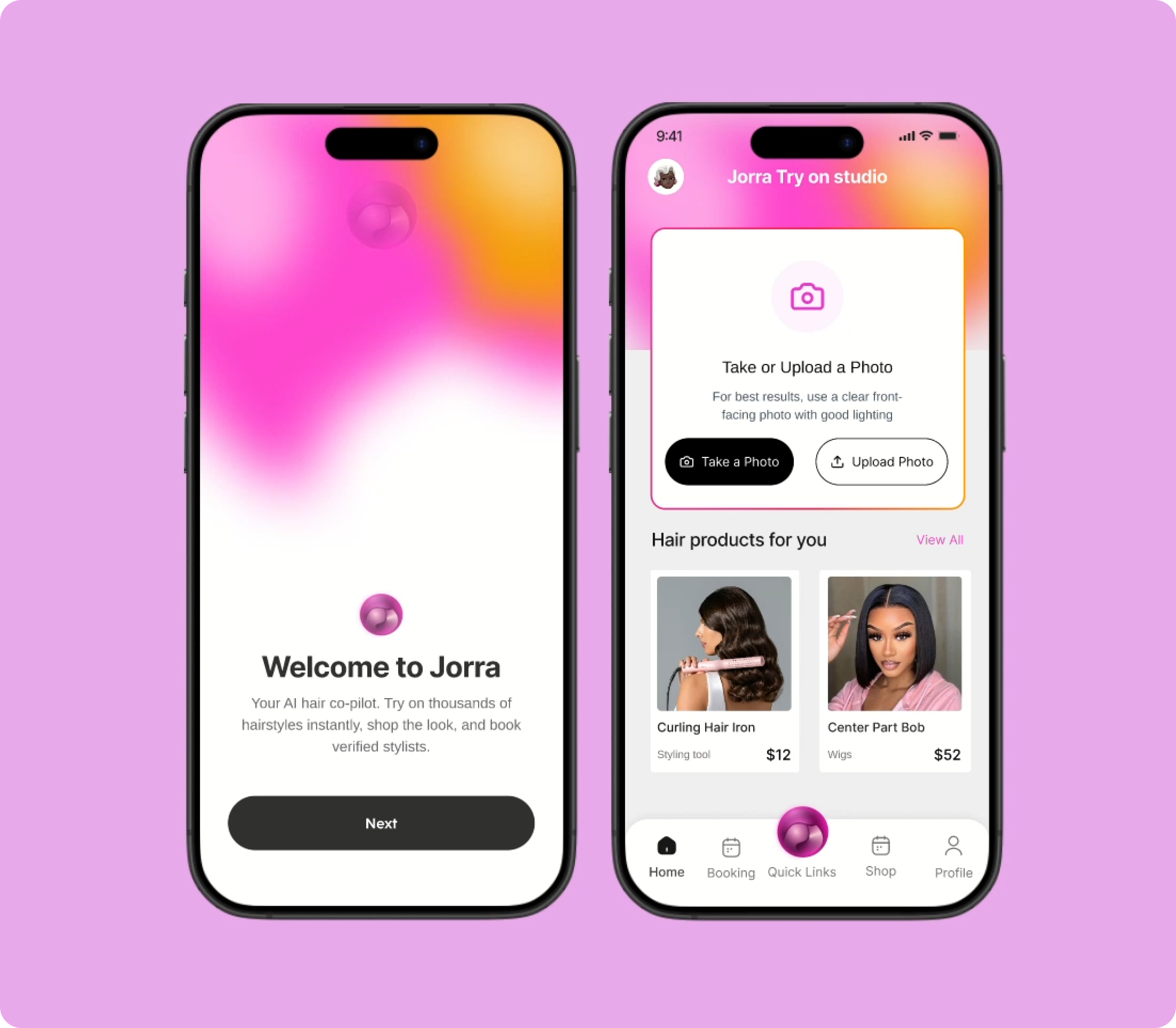 Jorra: AI-Powered Hair Booking Experience