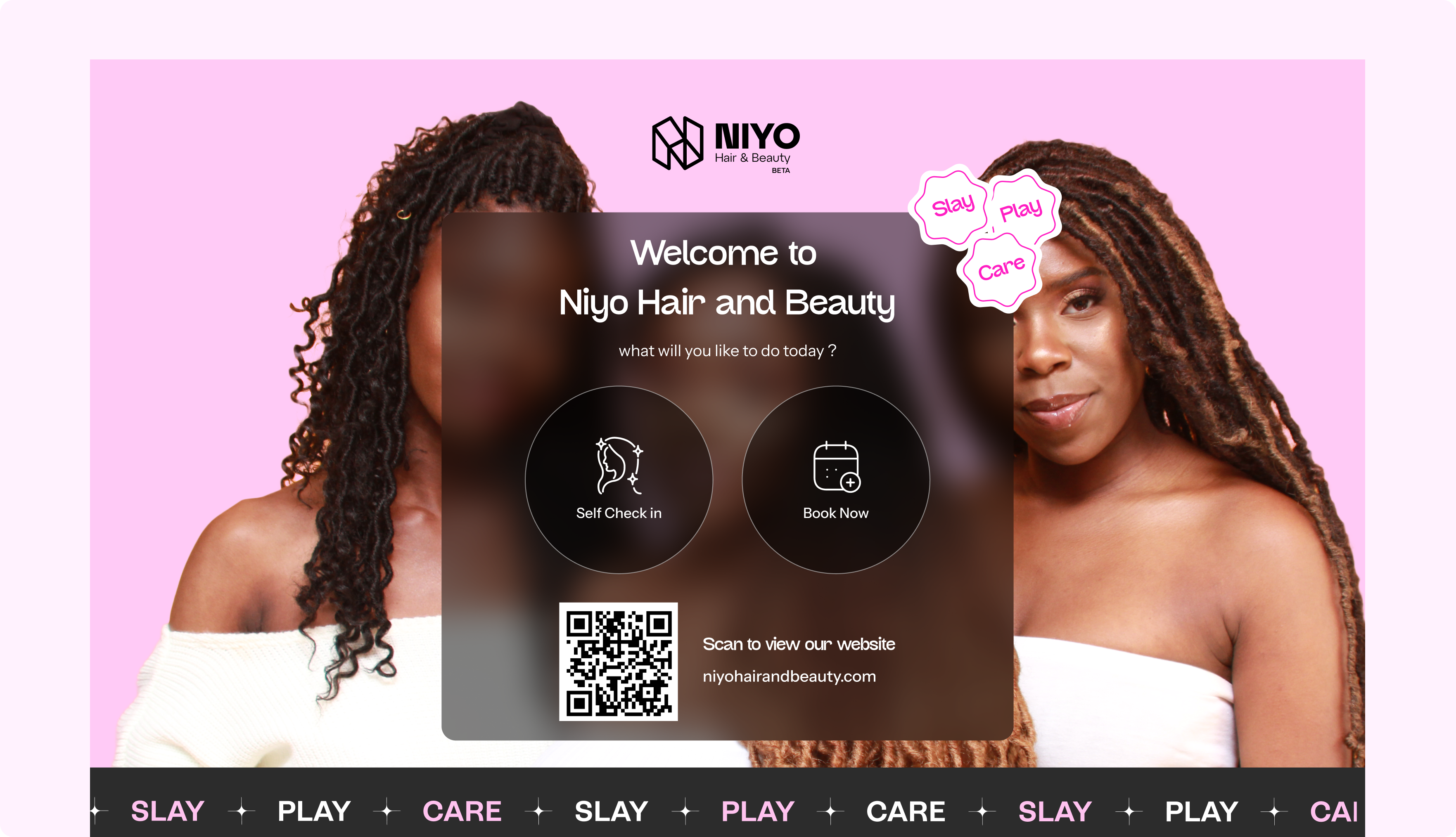 When I arrive at the salon I want a seamless checkin experience